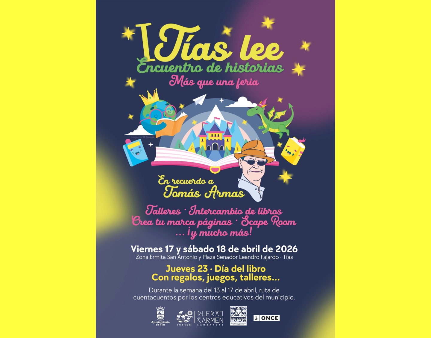 Se celebrará el 17 y 18 de abril con talleres, presentaciones y puestos de librerías y autores Se celebrará el 17 y 18 de abril con talleres, presentaciones y puestos de librerías y autores