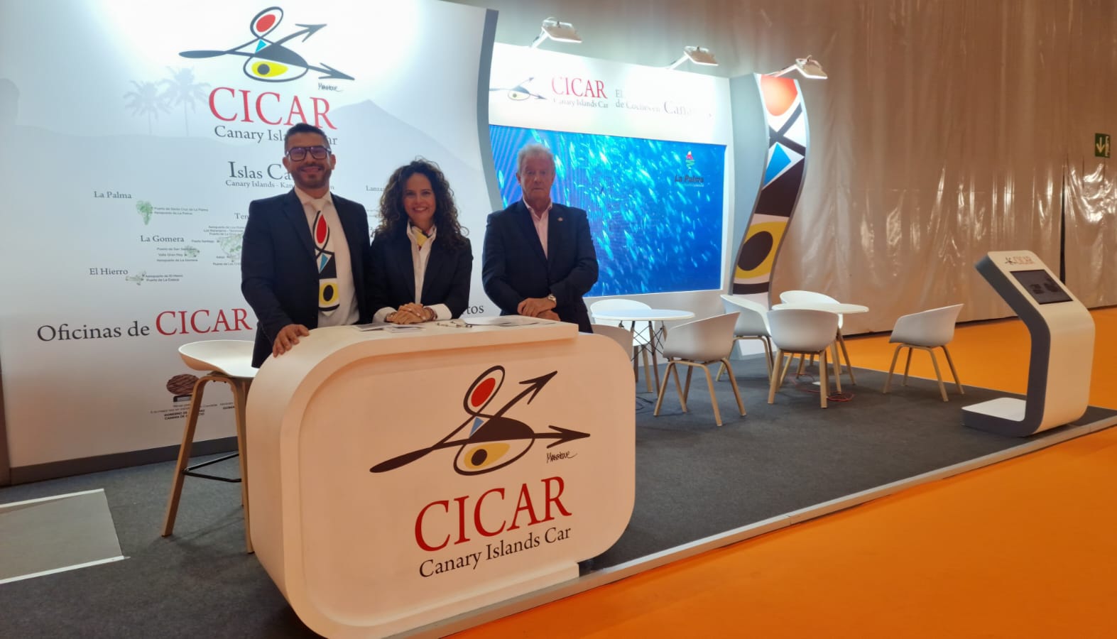 La empresa líder del rent a car en las Islas refuerza su presencia en la Península en una de las principales ferias turísticas del norte de España La empresa líder del rent a car en las Islas refuerza su presencia en la Península en una de las principales ferias turísticas del norte de España