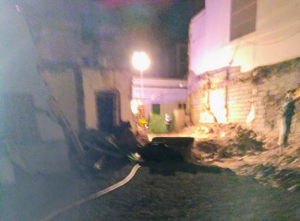Incendio calle Jose Betancort
