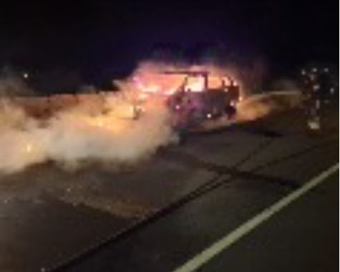 Incendio coche Tinajo