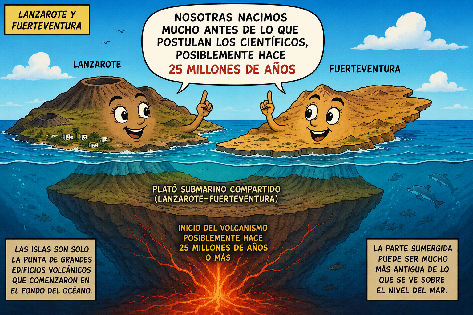 Posiblemente las Islas Canarias son más antiguas de lo que hoy se cree