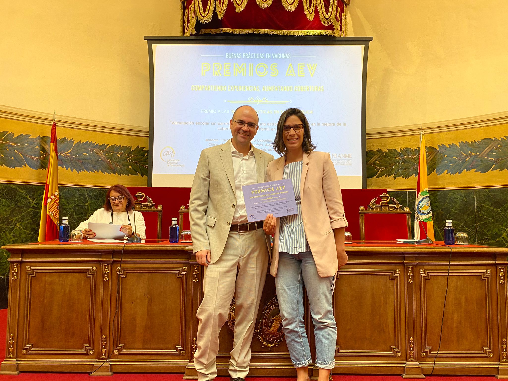 Un proyecto de vacunaci&oacute;n escolar de Lanzarote, premiado a nivel nacional