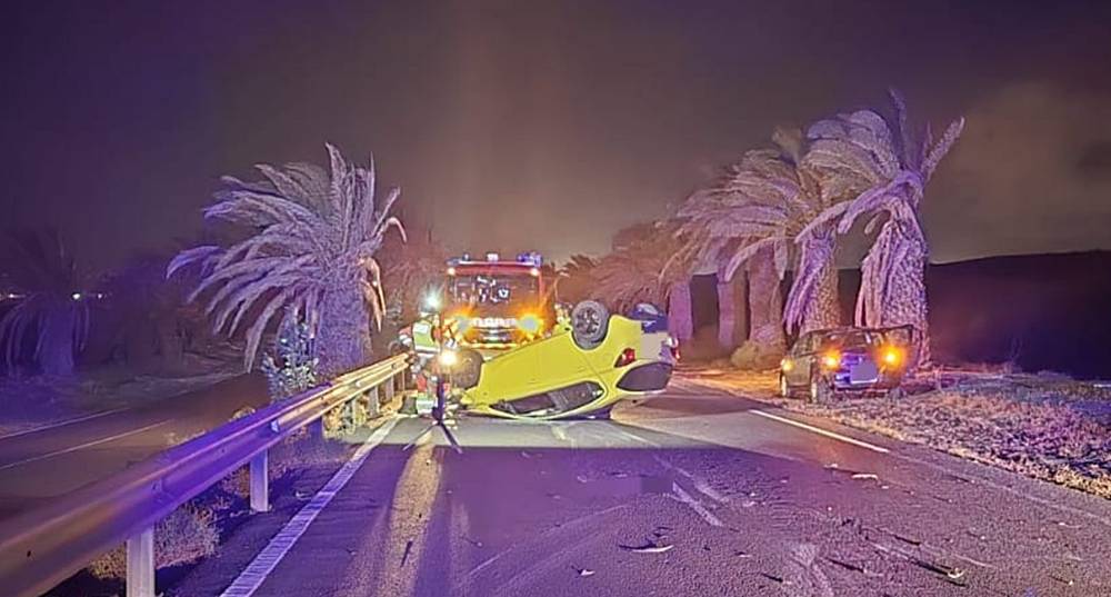 colision costa teguise