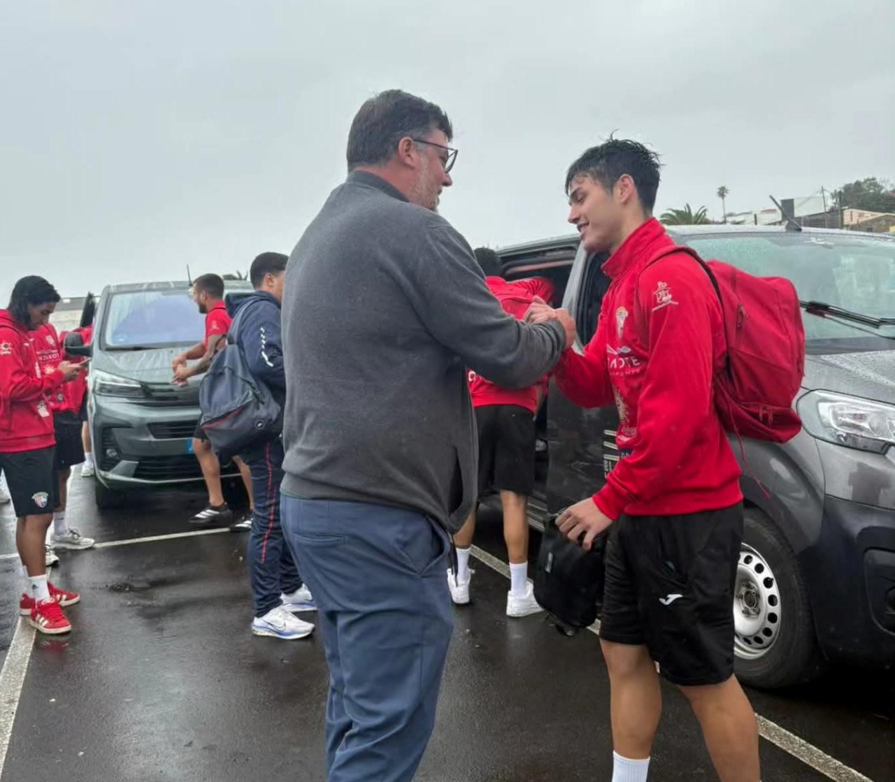 Isidro Pérez y el San Bartolomé CF