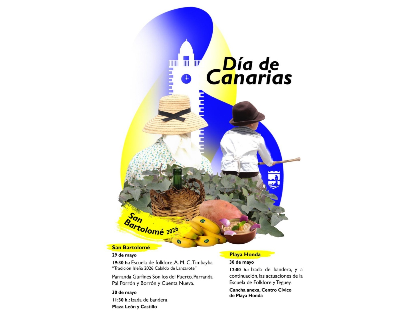 El municipio programa actuaciones folclóricas, parrandas e izadas de bandera para conmemorar una de las fechas más representativas de la identidad canaria El municipio programa actuaciones folclóricas, parrandas e izadas de bandera para conmemorar una de las fechas más representativas de la identidad canaria
