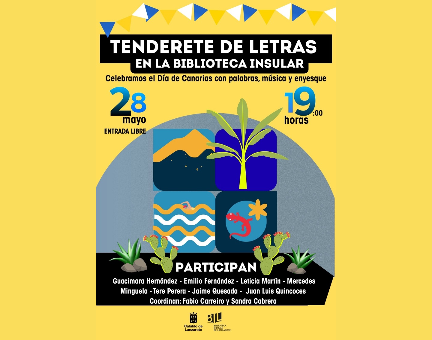 La cita tendrá lugar el próximo jueves 28 de mayo, a las 19:00 horas, con entrada libre hasta completar aforo La cita tendrá lugar el próximo jueves 28 de mayo, a las 19:00 horas, con entrada libre hasta completar aforo
