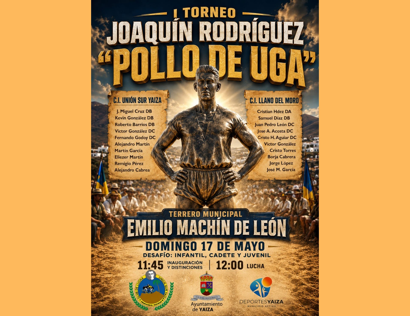 El Ayuntamiento y el US Yaiza rinden homenaje a la figura de Joaquín Rodríguez El Ayuntamiento y el US Yaiza rinden homenaje a la figura de Joaquín Rodríguez