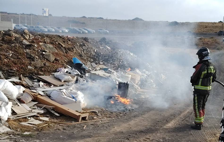 incendio escombros
