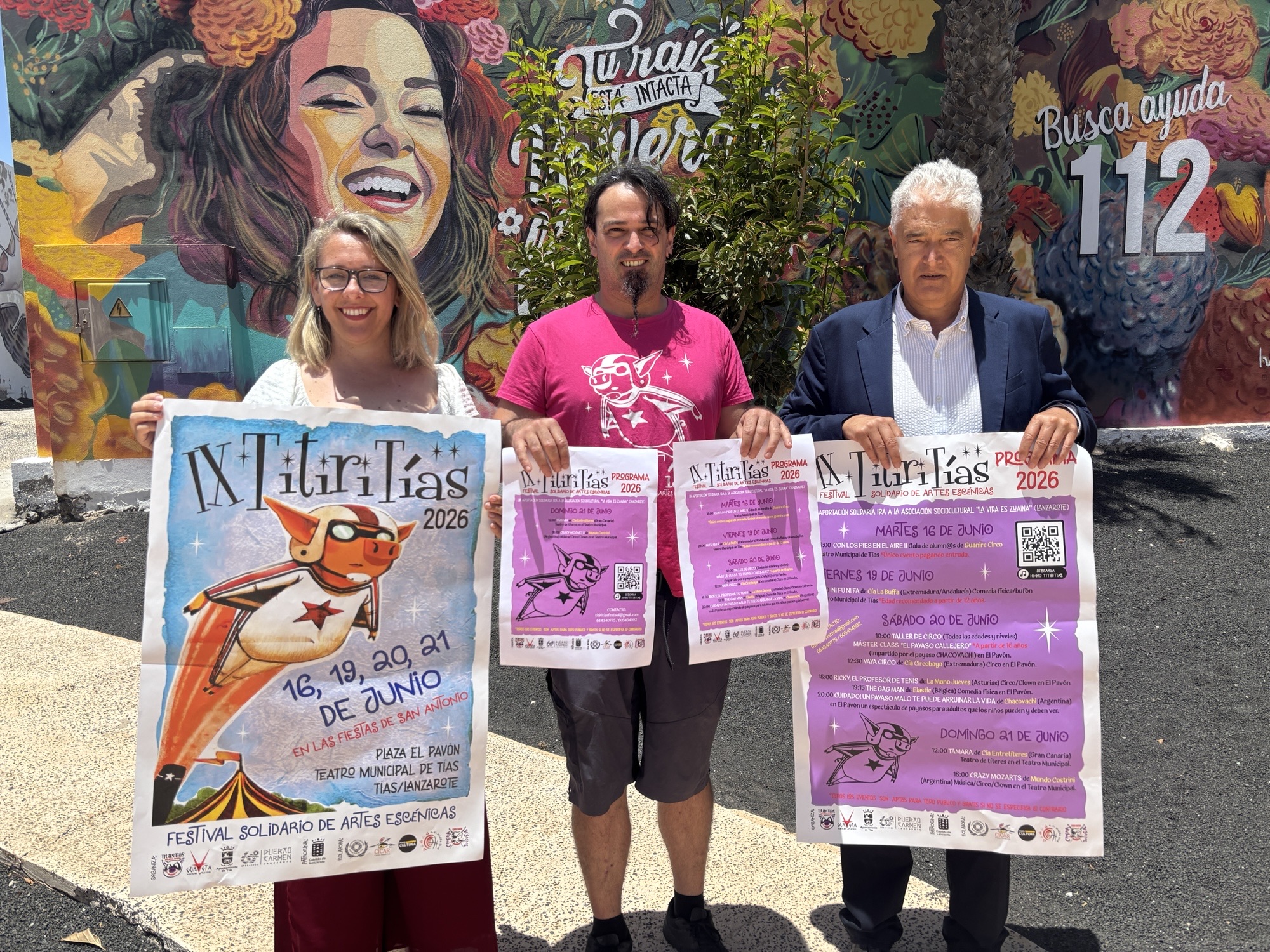 El Festival Solidario de Artes Escénicas se celebrará del 16 al 21 de junio con compañías de Canarias, la Península y Argentina El Festival Solidario de Artes Escénicas se celebrará del 16 al 21 de junio con compañías de Canarias, la Península y Argentina