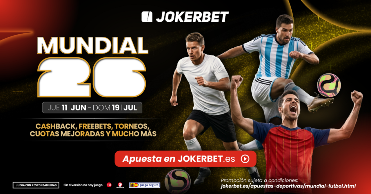 JOKERBET despliega su mayor propuesta de entretenimiento con motivo del Mundial 2026 JOKERBET despliega su mayor propuesta de entretenimiento con motivo del Mundial 2026