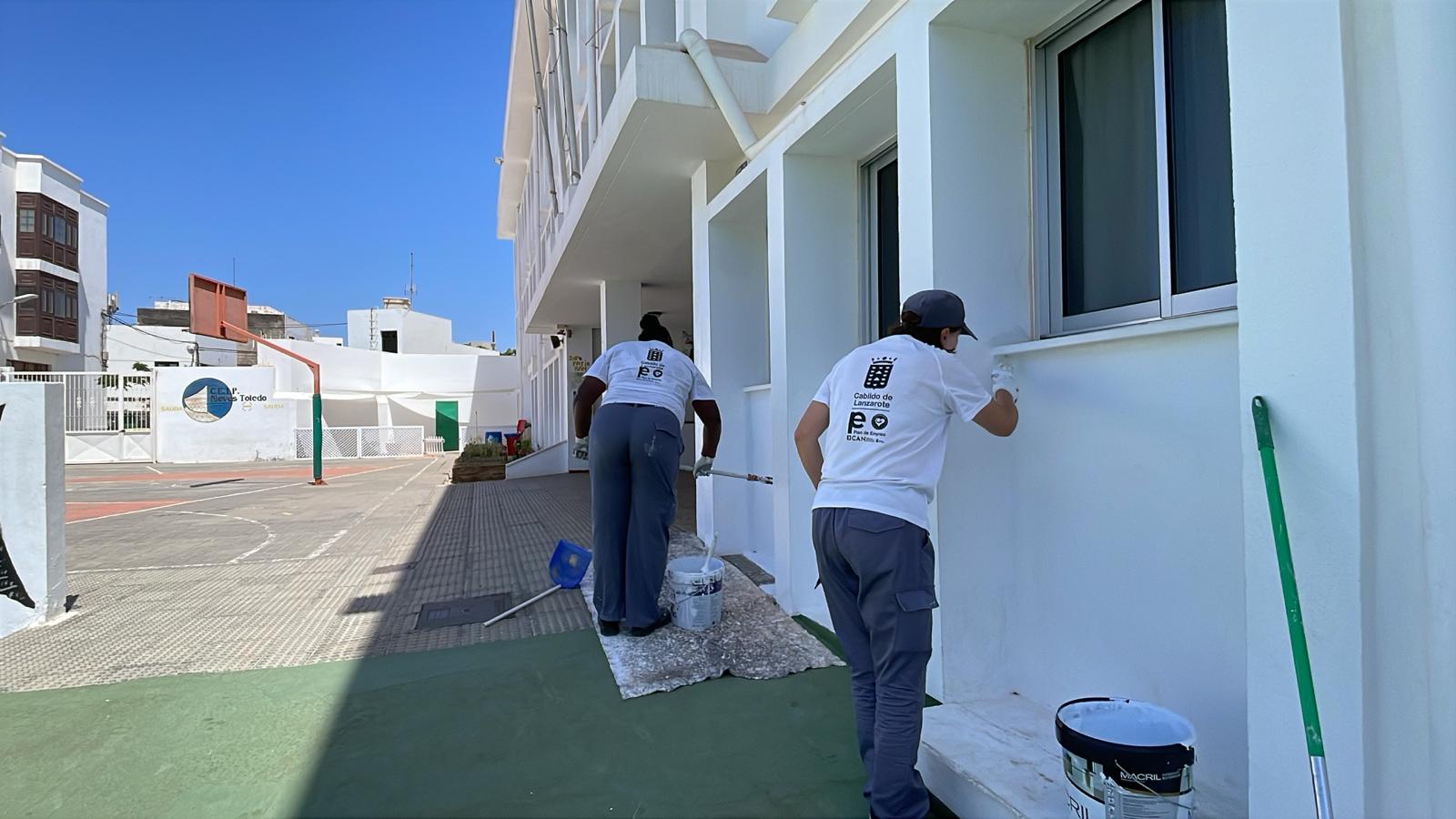 Los colegios de Arrecife... mejoran sus instalaciones