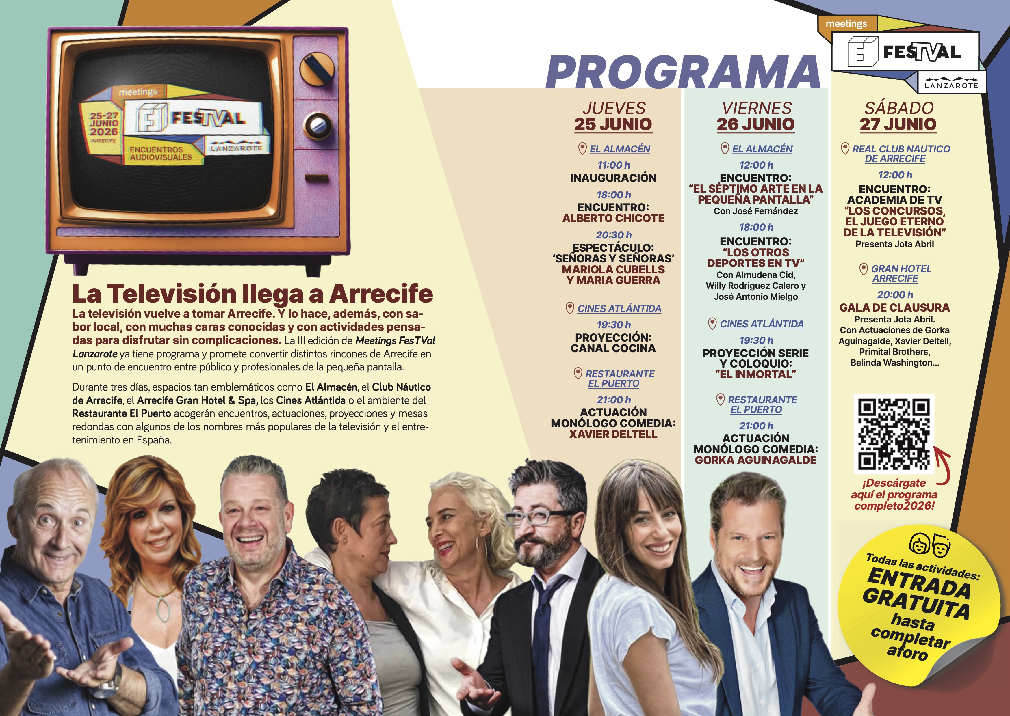 La tercera edición arranca con Alberto Chicote, Canal Cocina, Señoras y Señoras, Alejandro Ibáñez Nauta y Xavier Deltell La tercera edición arranca con Alberto Chicote, Canal Cocina, Señoras y Señoras, Alejandro Ibáñez Nauta y Xavier Deltell