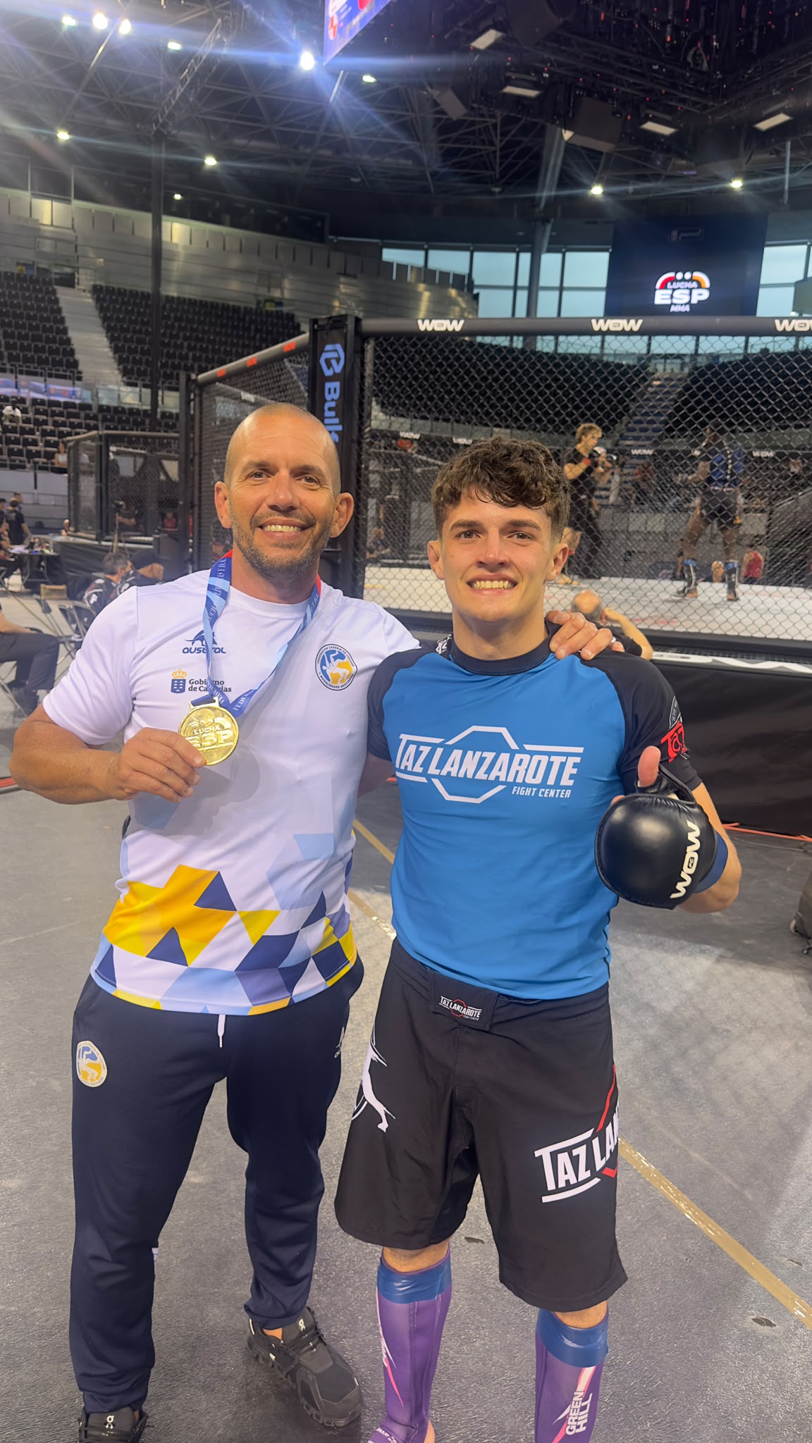 El deportista logra el título nacional tras imponerse por sumisión en sus dos combates El deportista logra el título nacional tras imponerse por sumisión en sus dos combates