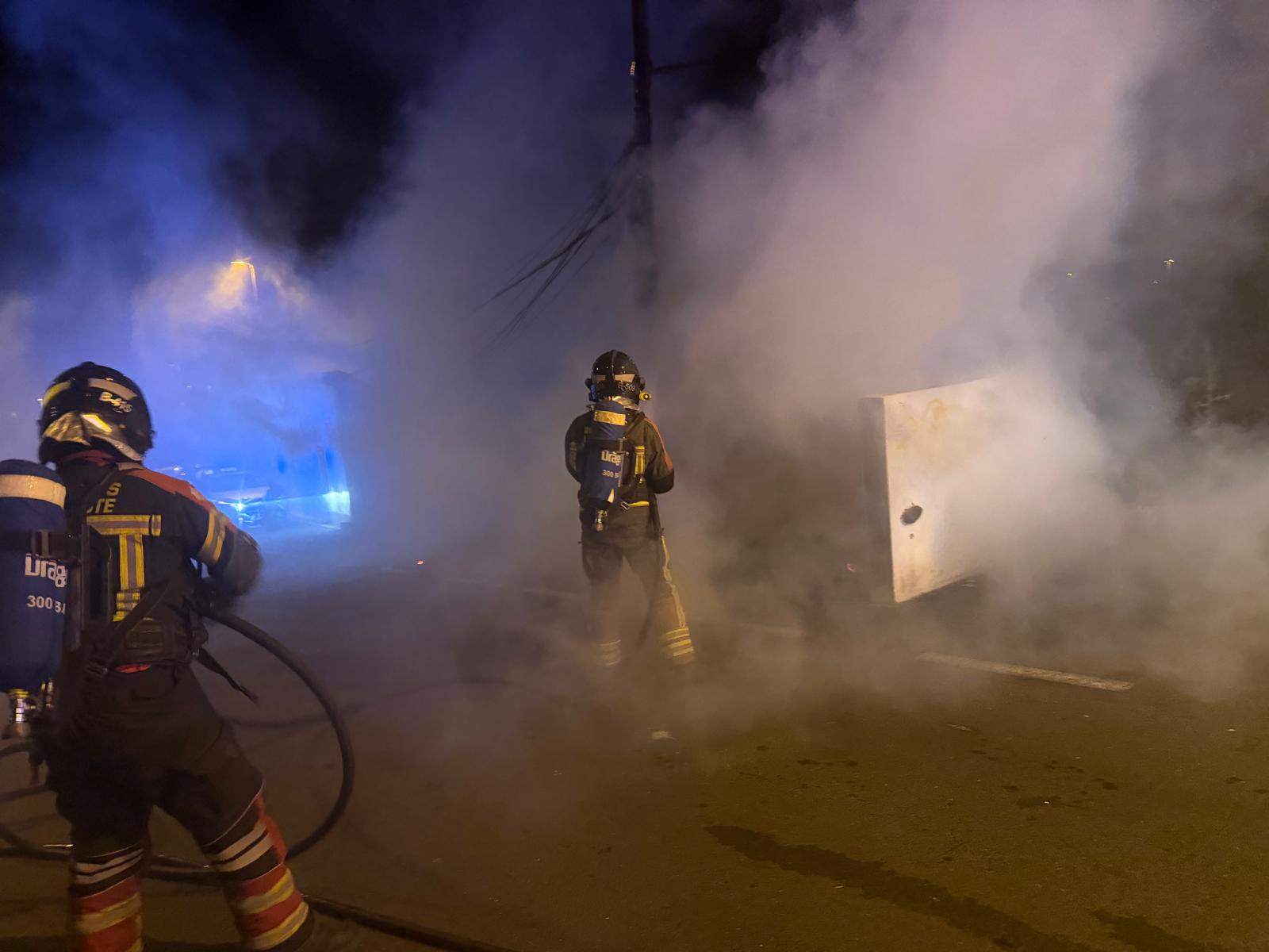 Los Bomberos lograron controlar las llamas sin que se produjeran daños personales