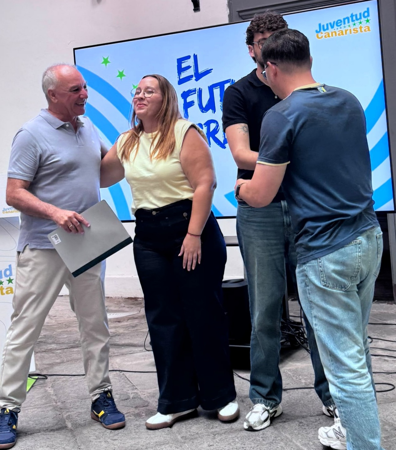 Juventud Canarista elige a Zaida Padilla como primera secretaria general