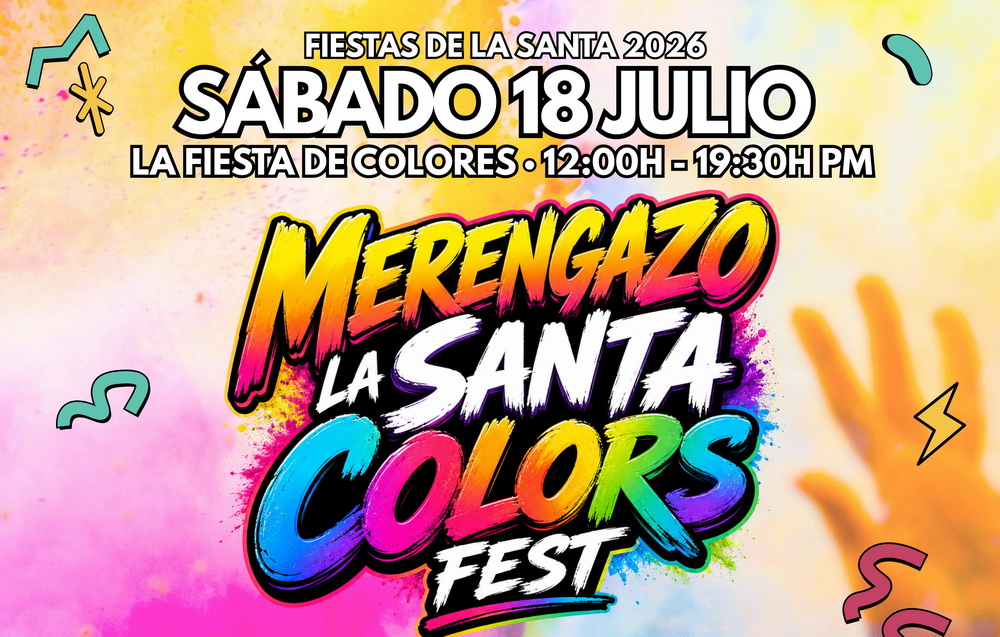 Cartel fiestas La Santa 26