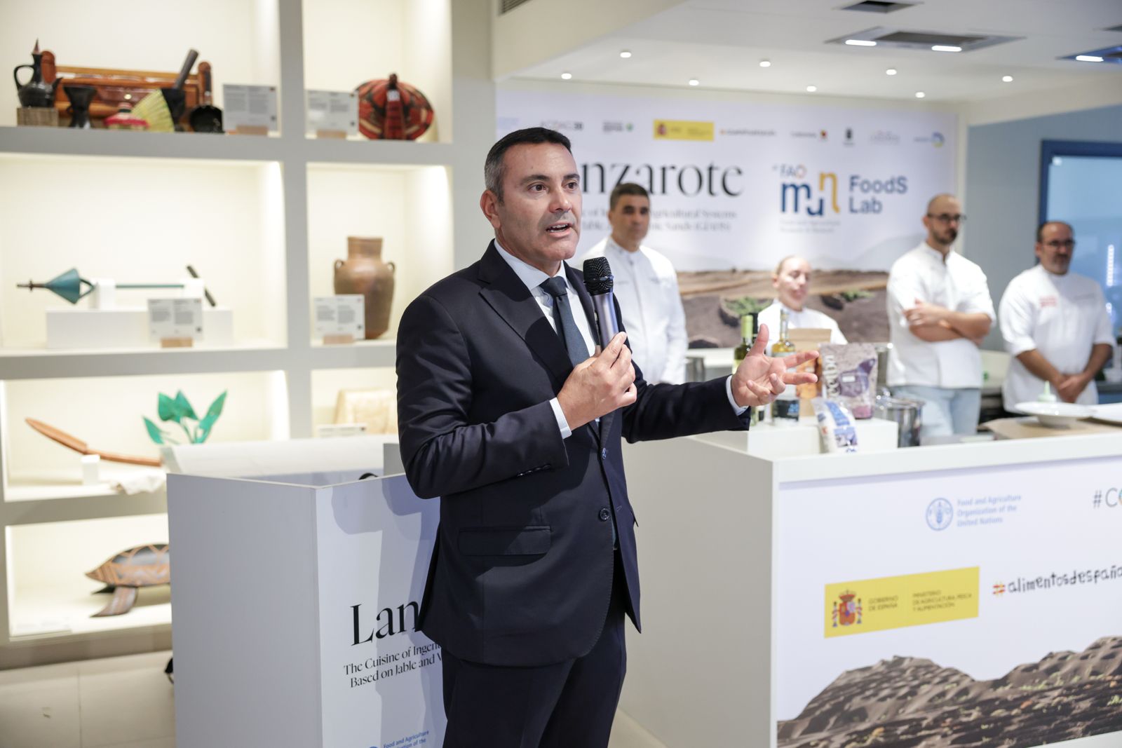 La Isla presenta en Roma sus sistemas agrícolas únicos y una gastronomía vinculada a su territorio La Isla presenta en Roma sus sistemas agrícolas únicos y una gastronomía vinculada a su territorio