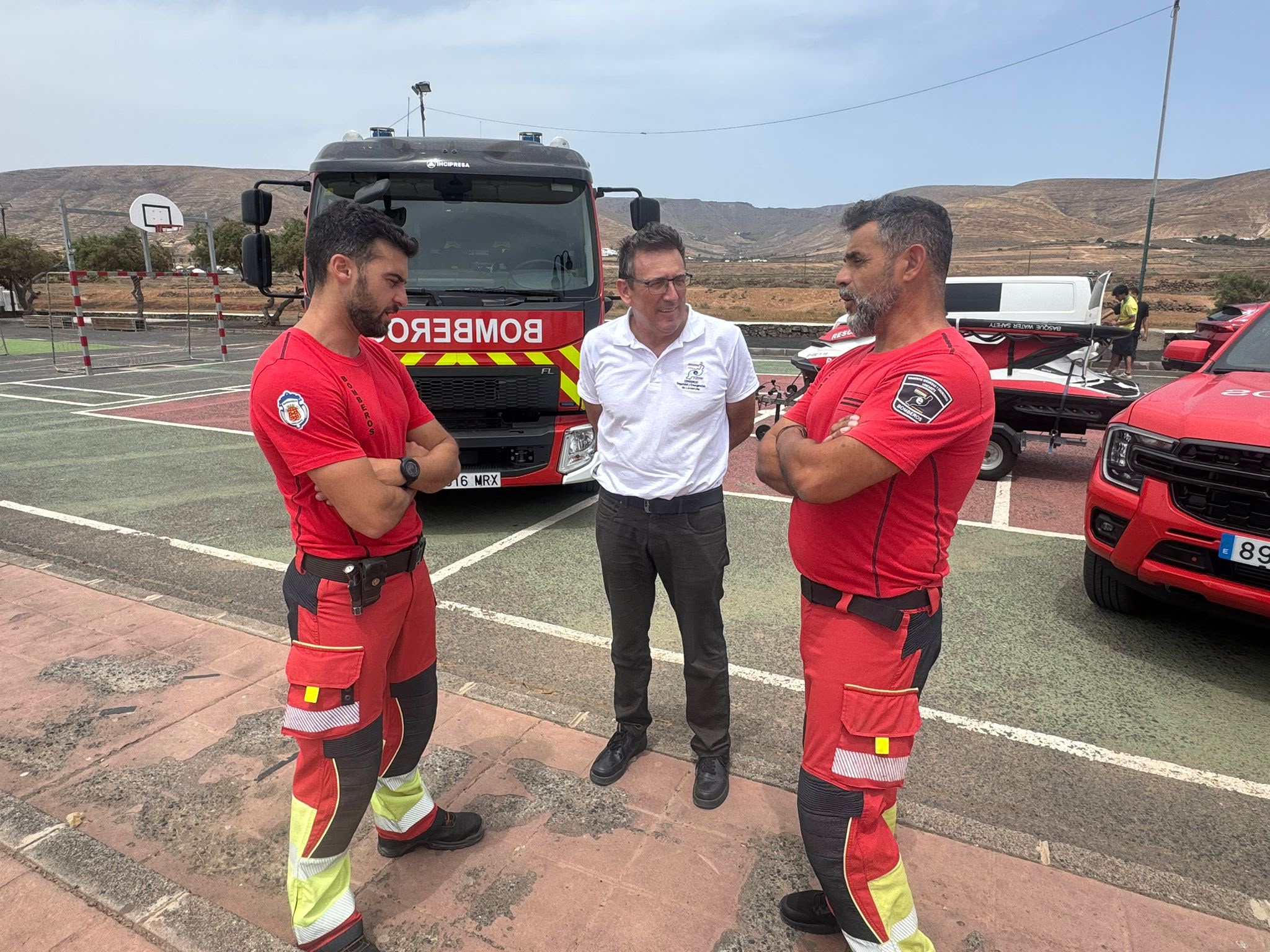 Har&iacute;a dispondr&aacute; de un servicio permanente de bomberos las 24 horas