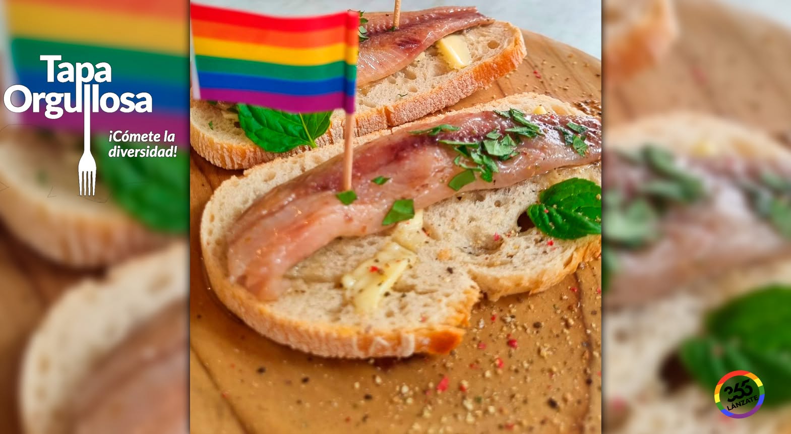 La propuesta, organizada por la asociación Lánzate, promueve la reflexión sobre la diversidad mientras se disfruta de la mejor gastronomía local La propuesta, organizada por la asociación Lánzate, promueve la reflexión sobre la diversidad mientras se disfruta de la mejor gastronomía local