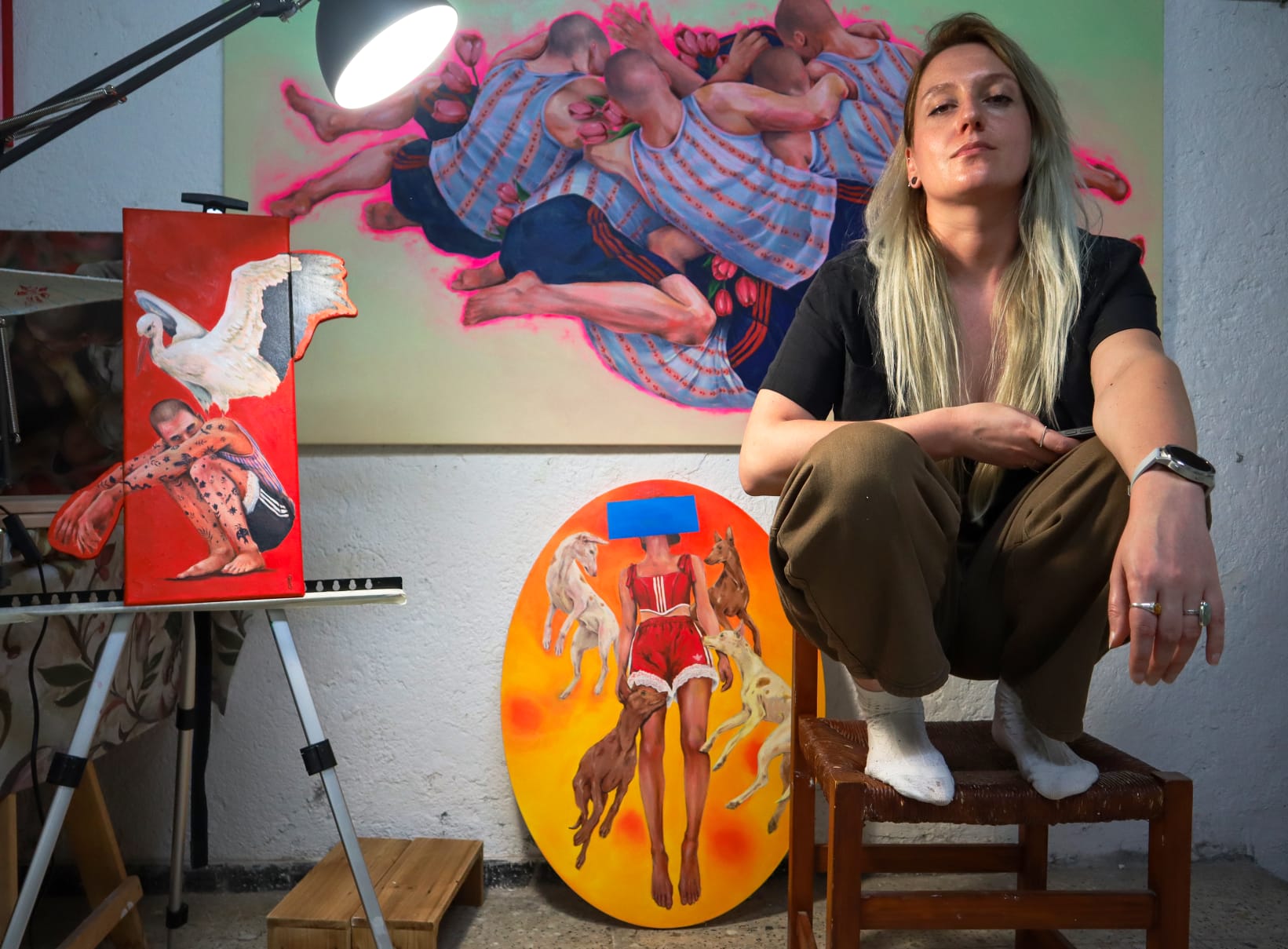 La ilustradora Rima Ciplyte habla en sus obras sobre su propia infancia en Europa del Este, sobre la cultura y la estética de aquel entonces 