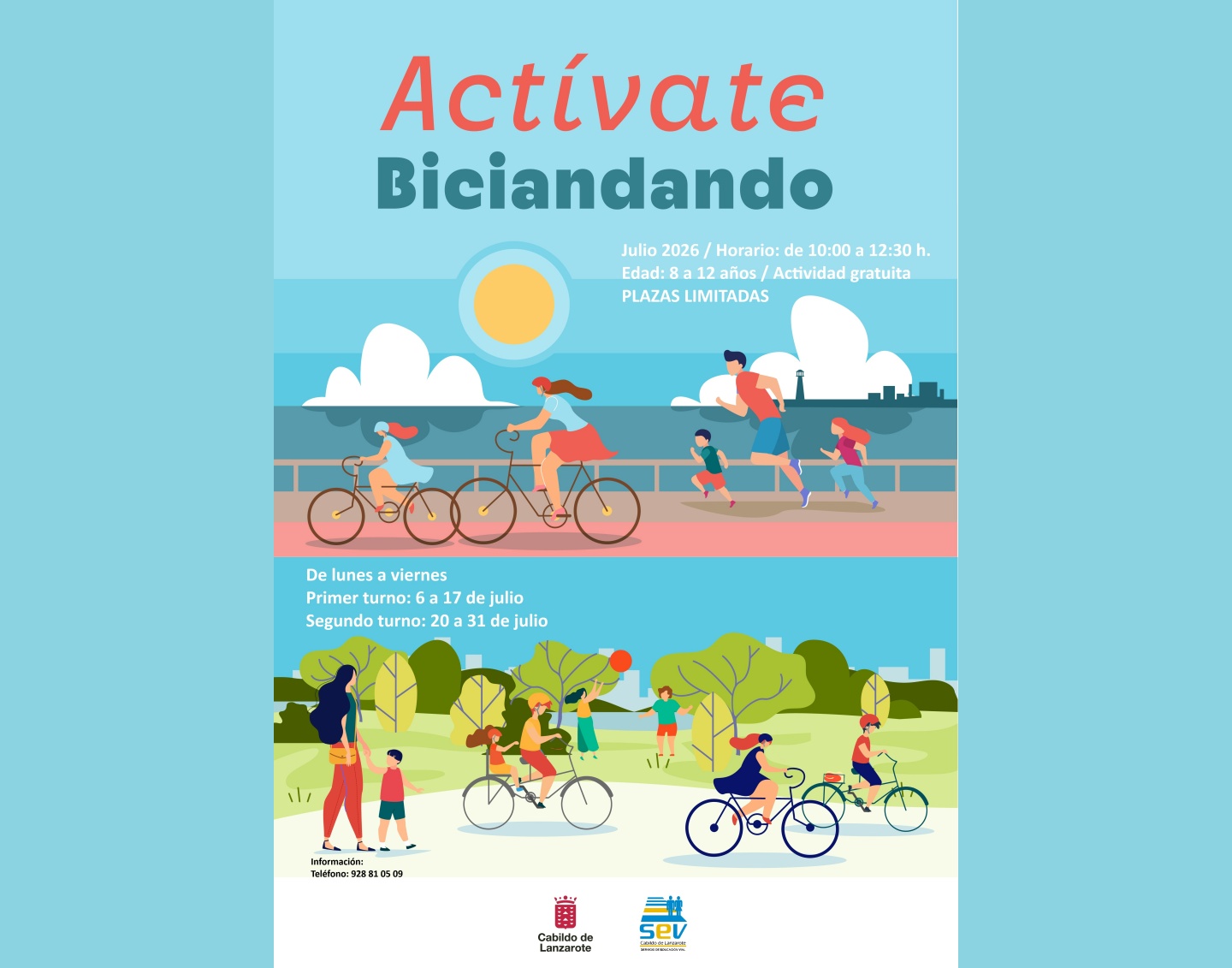 El programa gratuito de verano del Servicio de Educación Vial ofrecerá actividades para niños y niñas de entre 8 y 12 años durante el mes de julio El programa gratuito de verano del Servicio de Educación Vial ofrecerá actividades para niños y niñas de entre 8 y 12 años durante el mes de julio
