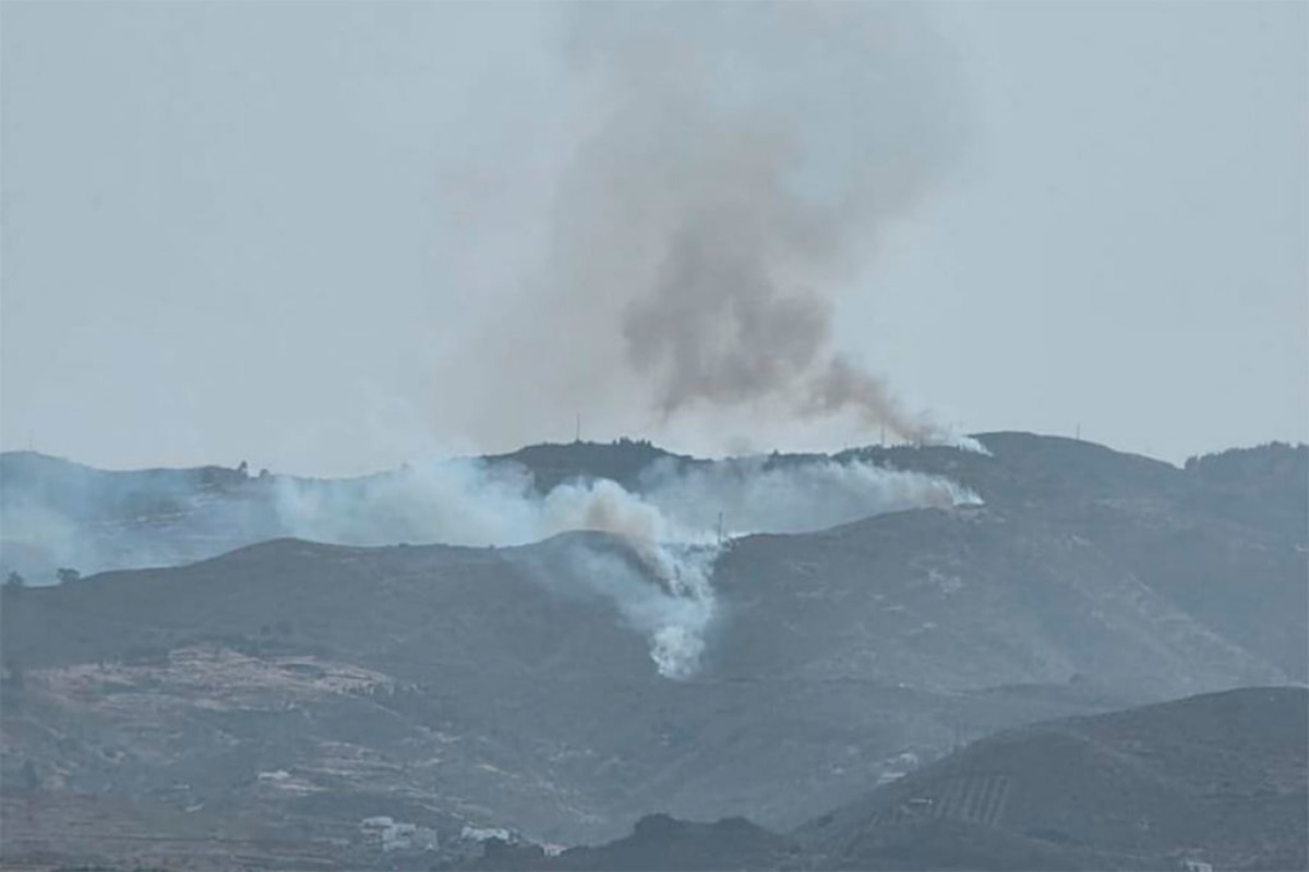 El fuego se produjo en la Reserva Natural Especial de Los Marteles y mantiene un “alto riesgo” tras registrar hasta siete focos alineados bajo un tendido eléctrico El fuego se produjo en la Reserva Natural Especial de Los Marteles y mantiene un “alto riesgo” tras registrar hasta siete focos alineados bajo un tendido eléctrico