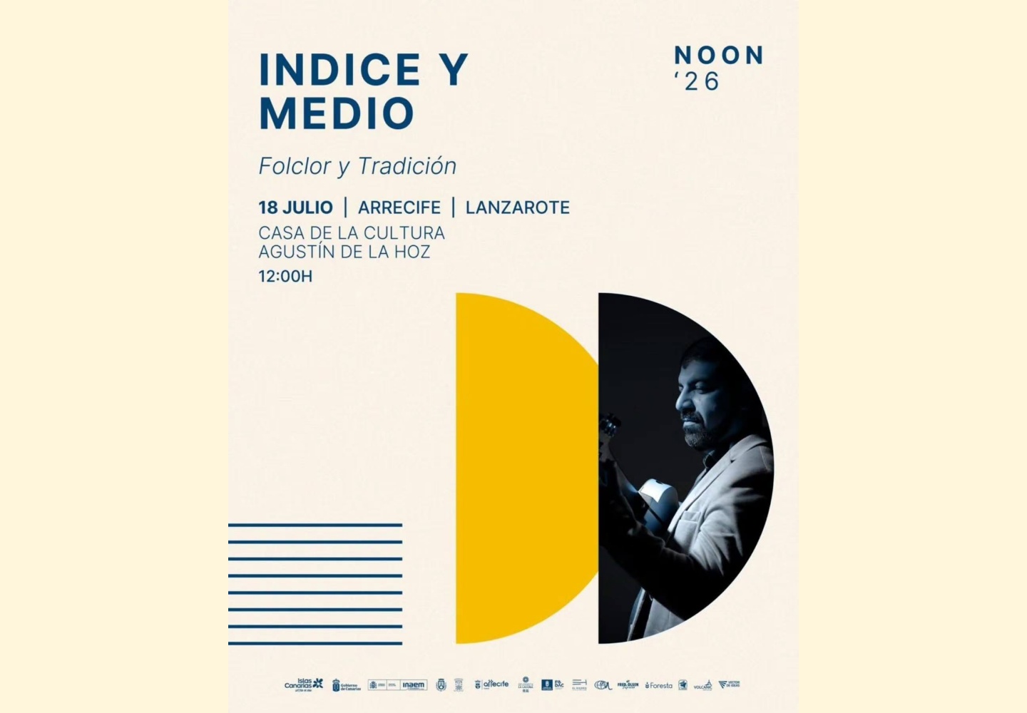 El trío canario Índice y Medio ofrece un nuevo concierto enmarcado en el Festival Noon El trío canario Índice y Medio ofrece un nuevo concierto enmarcado en el Festival Noon
