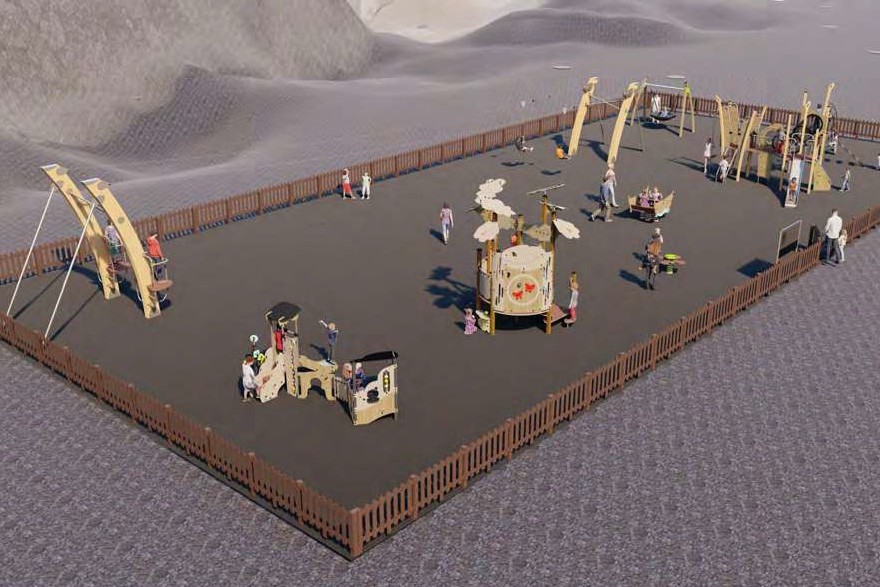 Más cerca la mejora del parque infantil de El Golfo