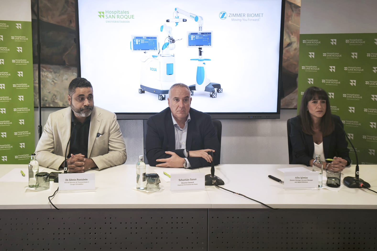 El grupo sanitario privado suma el robot ROSA® de Zimmer Biomet para cirugía de prótesis de rodilla, cadera y hombro