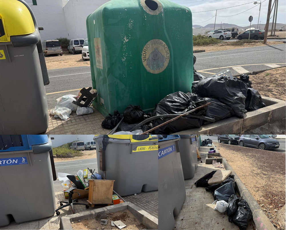Denuncian el incivismo en Caleta de Famara