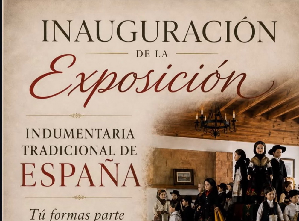 Cartel exposición indumentaria Cartel exposición indumentaria