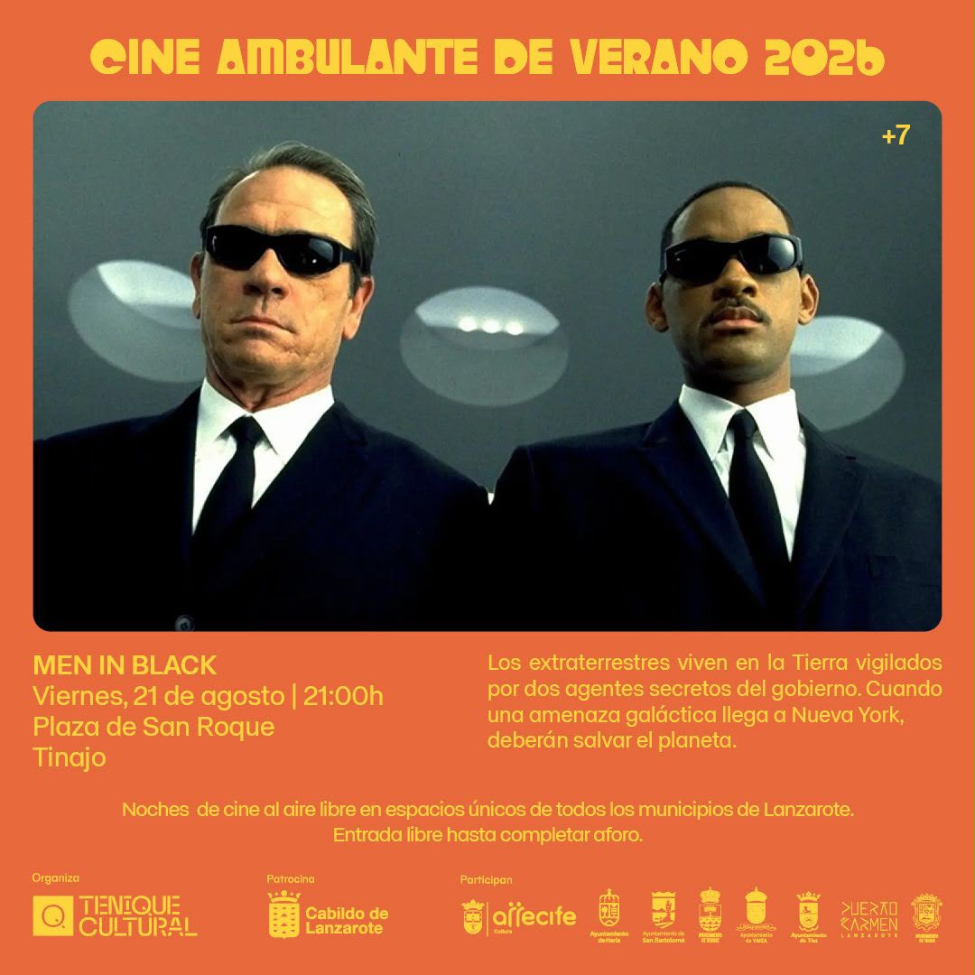 Cine ambulante Men in Black Cine ambulante Men in Black