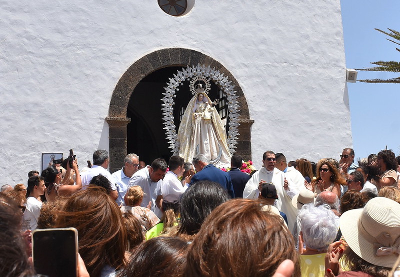 Vea las im&aacute;genes de la procesi&oacute;n de Nuestra Se&ntilde;ora de las Nieves 2026