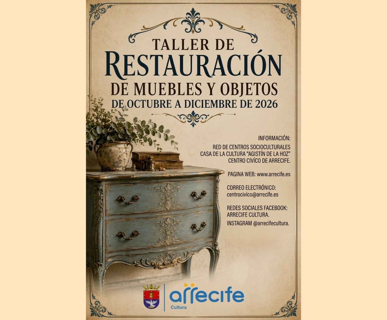 La iniciativa, orientada al reciclaje y a la conservación del patrimonio artesanal, ofertará 45 plazas repartidas en tres convocatorias La iniciativa, orientada al reciclaje y a la conservación del patrimonio artesanal, ofertará 45 plazas repartidas en tres convocatorias