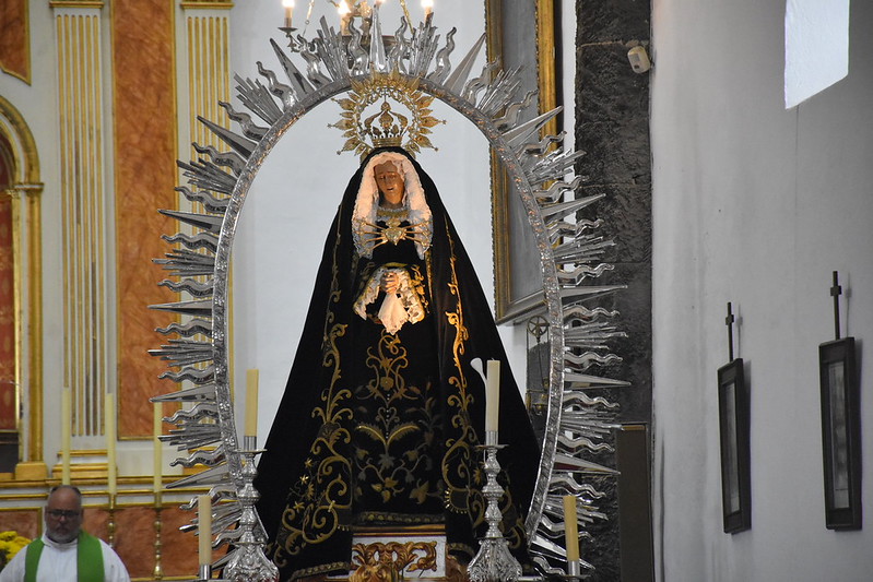 Aplazamiento misa Los Dolores