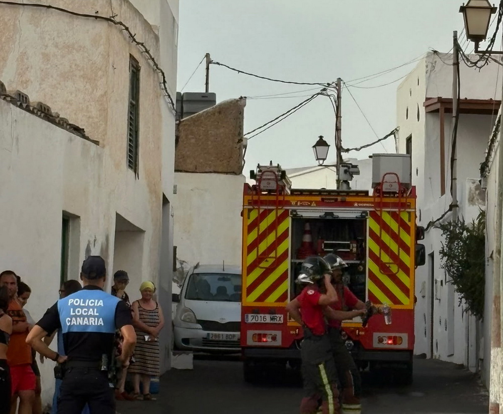 Hombre herido tras un incendio en una vivienda de M&aacute;guez