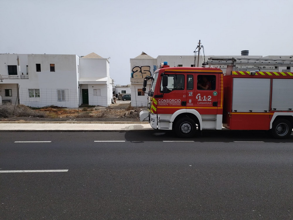 Incendo vivienda ocupada
