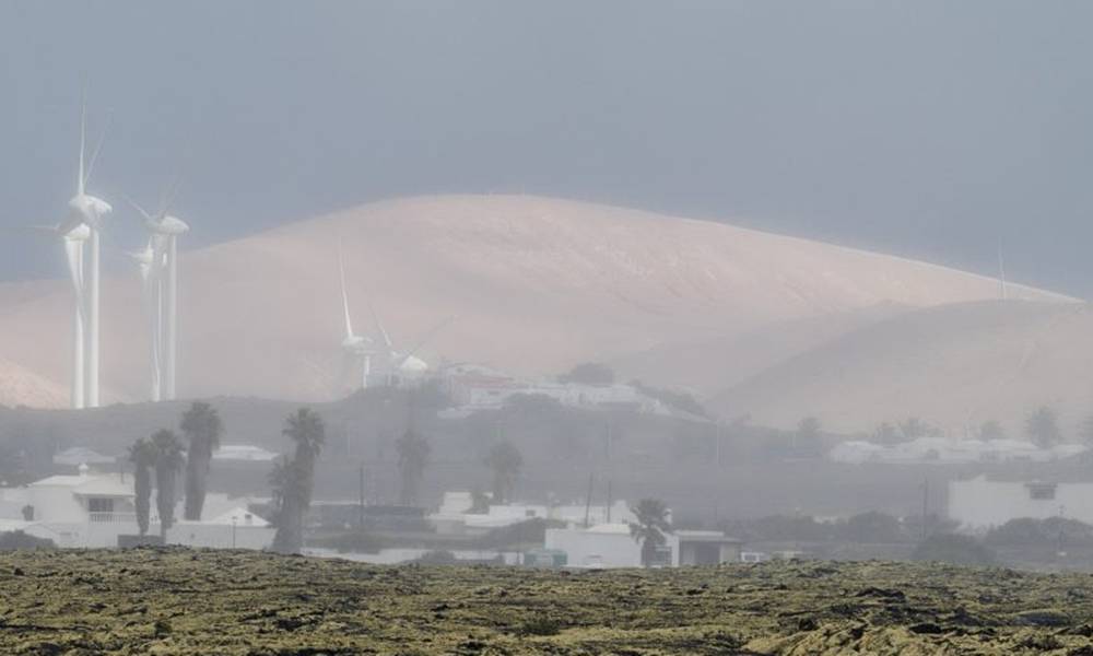 Calor, viento y posible tormenta este fin de semana en Lanzarote