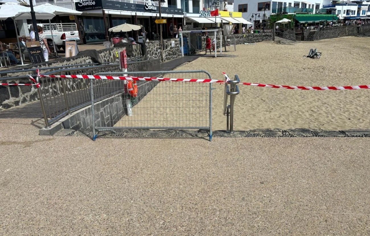 Una avería en una estación de bombeo provoca el cierre hasta confirmar que el agua vuelve a ser apta Una avería en una estación de bombeo provoca el cierre hasta confirmar que el agua vuelve a ser apta