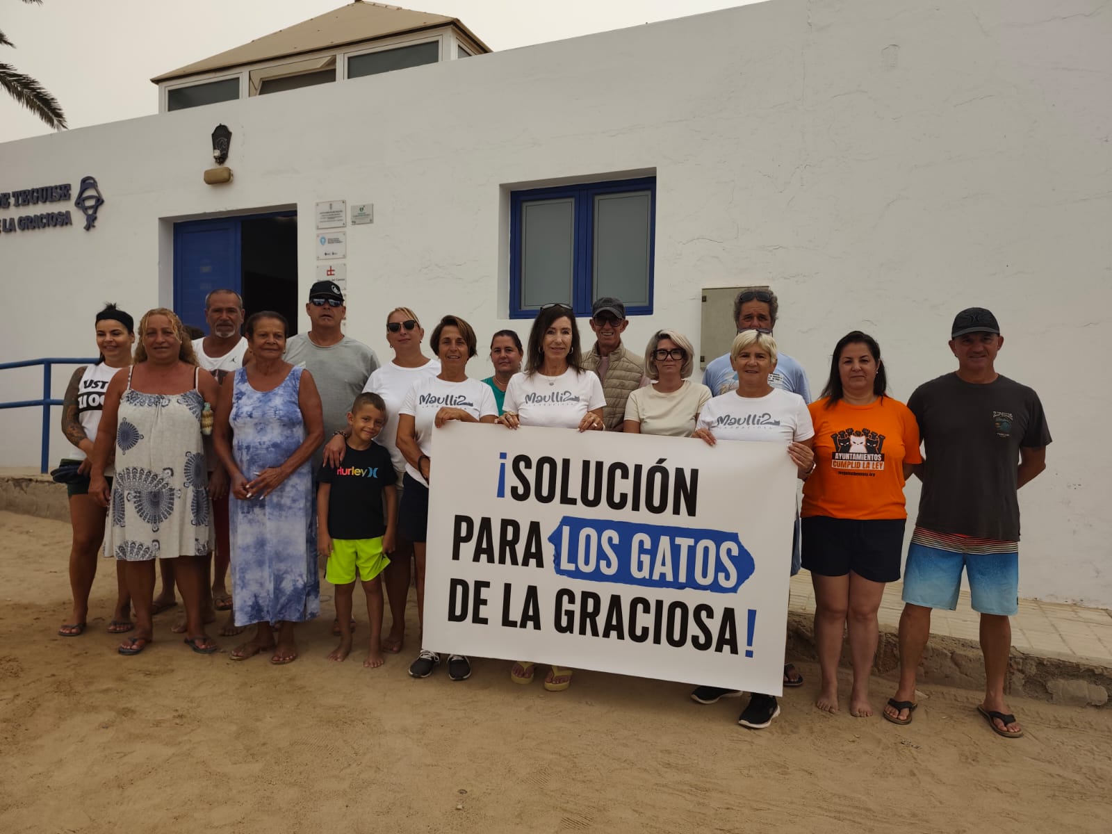 Reclaman en La Graciosa una soluci&oacute;n para la gesti&oacute;n de las colonias felinas