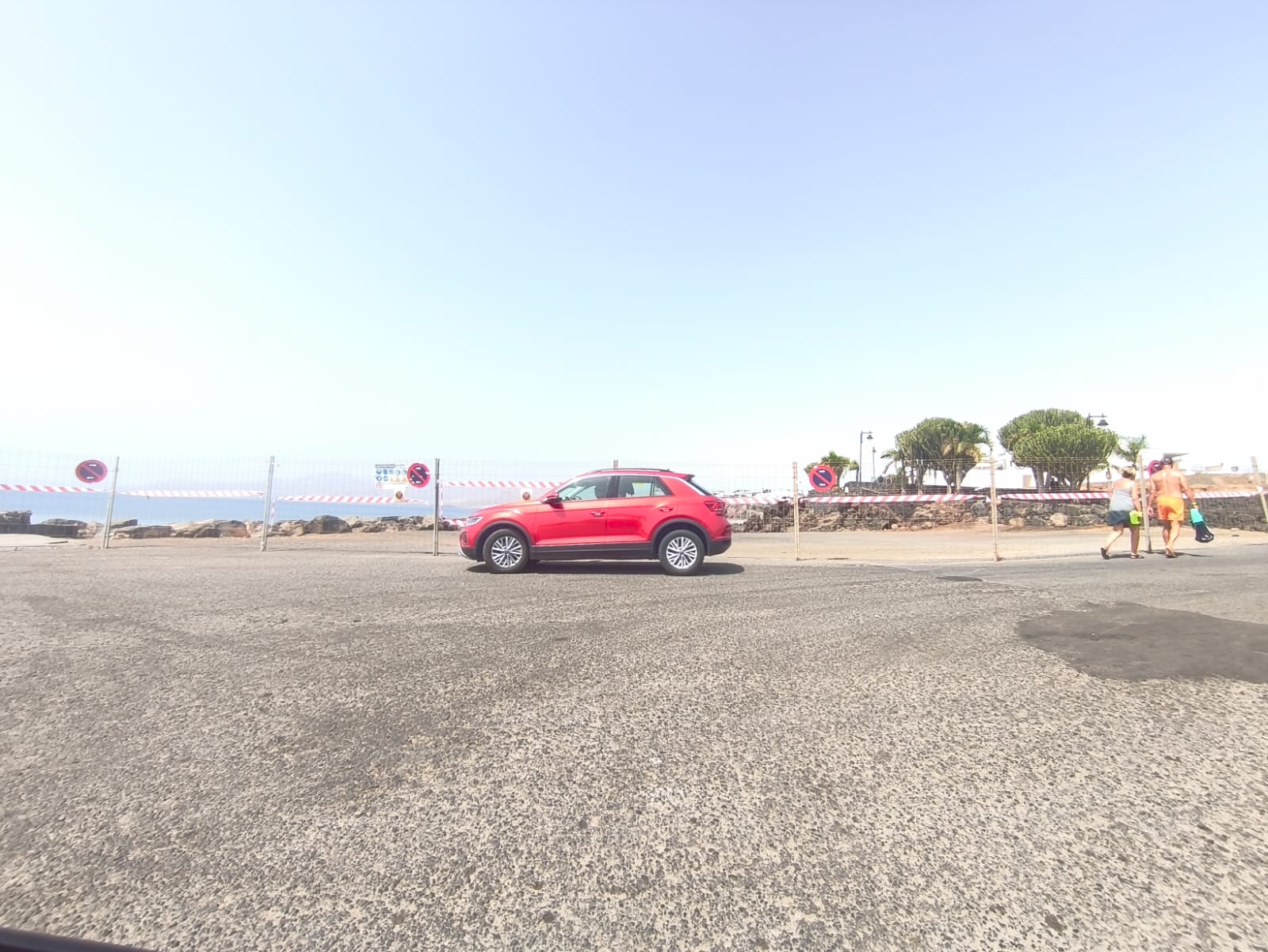 Playa Chica se queda sin parking