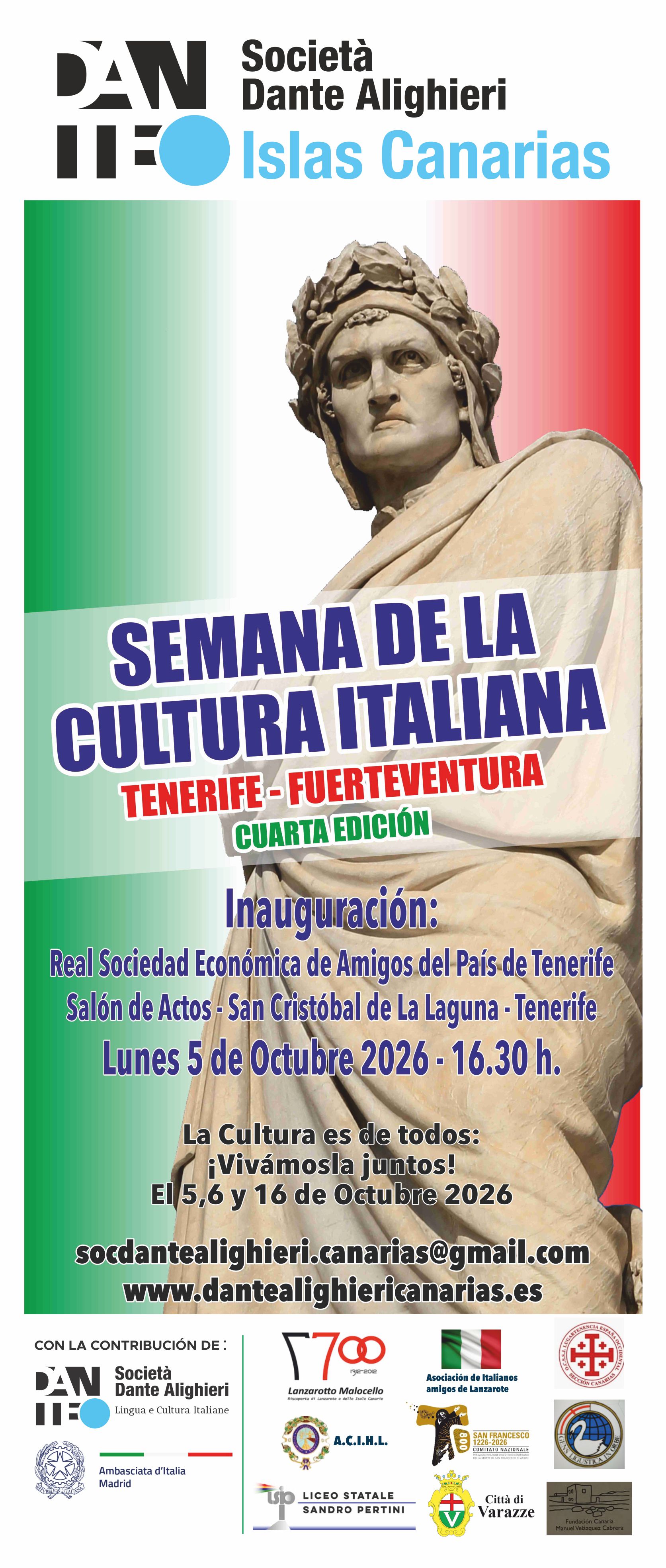 La historia como brújula del presente: la IV Semana de la Cultura Italiana en Canarias celebra a Lanzarotto Malocello y la misión franciscana La historia como brújula del presente: la IV Semana de la Cultura Italiana en Canarias celebra a Lanzarotto Malocello y la misión franciscana