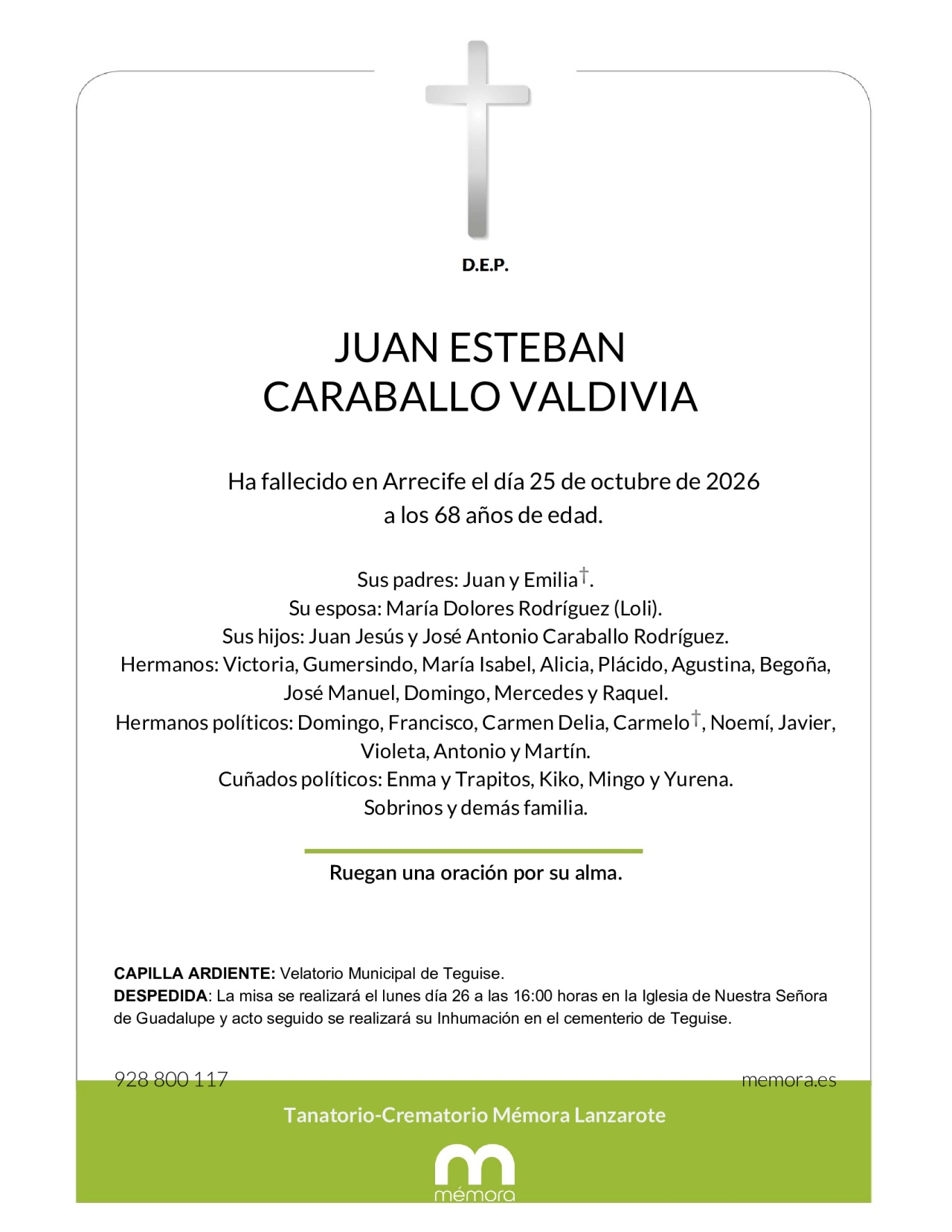 esquela