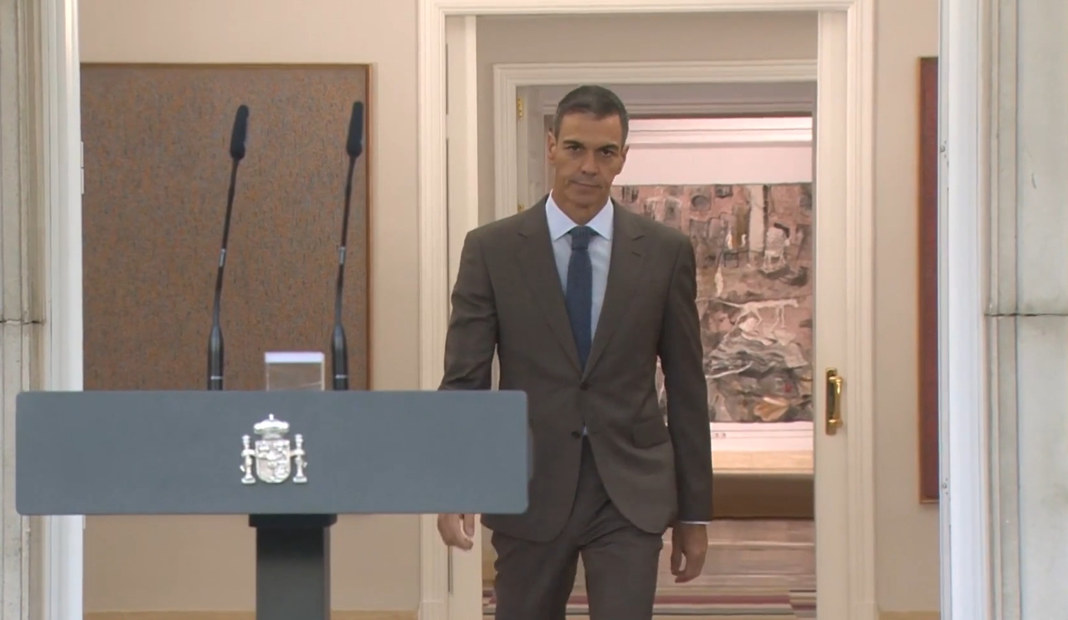 Sánchez en La Moncloa Sánchez en La Moncloa