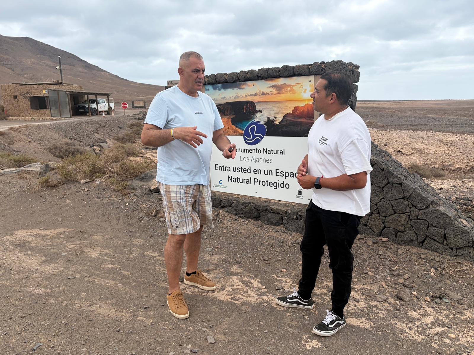 Yoné Caraballo plantea reservas por internet y acceso libre para los residentes de Lanzarote y La Graciosa Yoné Caraballo plantea reservas por internet y acceso libre para los residentes de Lanzarote y La Graciosa