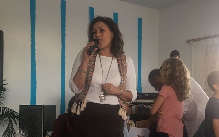 Astrid Pérez felicitó a los militantes y les animó a seguir trabajando en el partido