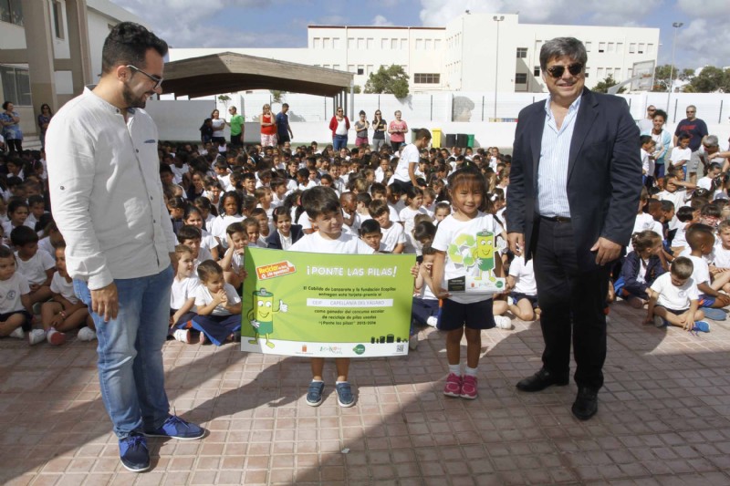 El centro recopiló más de 500 kilos de pilas