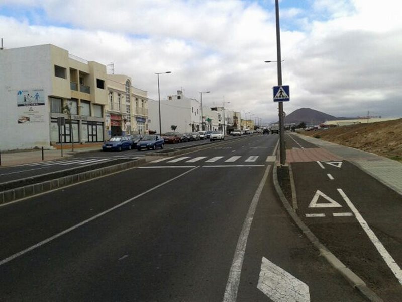 Imagen de la zona donde ha tenido lugar el atropello.