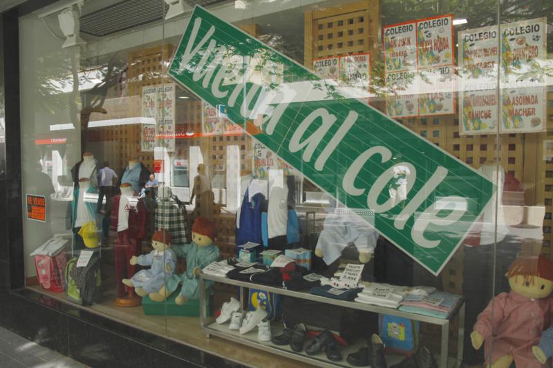 El bolsillo de las familias se resiente con los gastos de principio de curso.