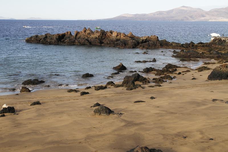 Playa Chica, el sitio donde Boscó José habría ido a practicar submarinismo.